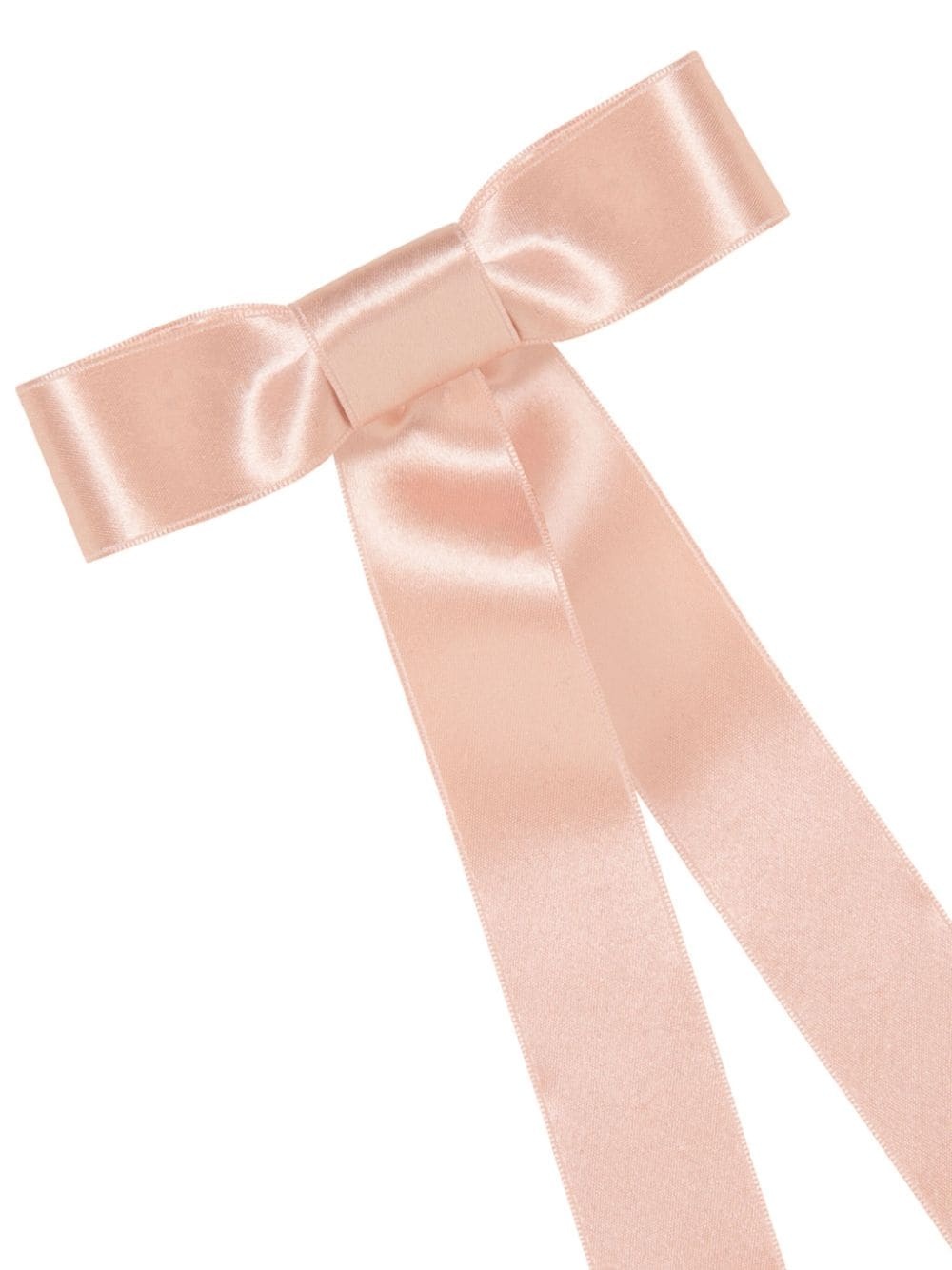 Sasha silk bow barrette - 2