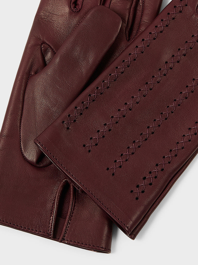 Aeyde Ginny Leather Gloves outlook