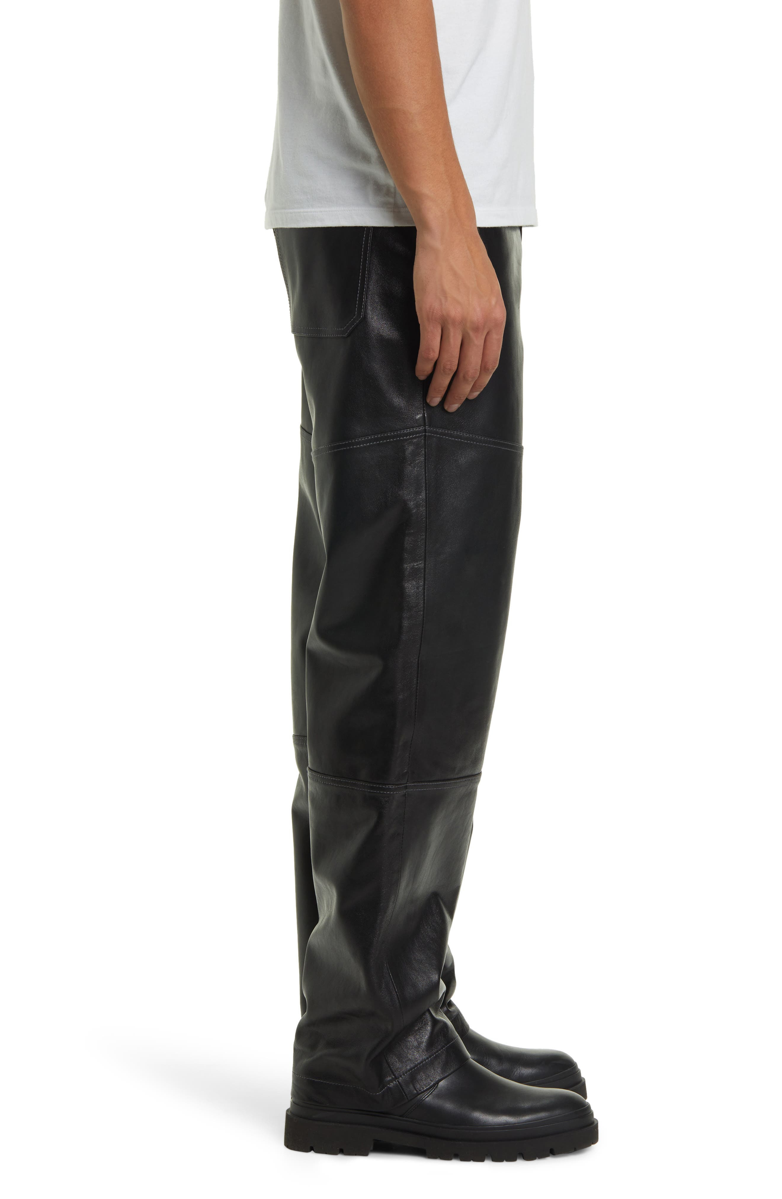 Lambskin Leather Pants - 3
