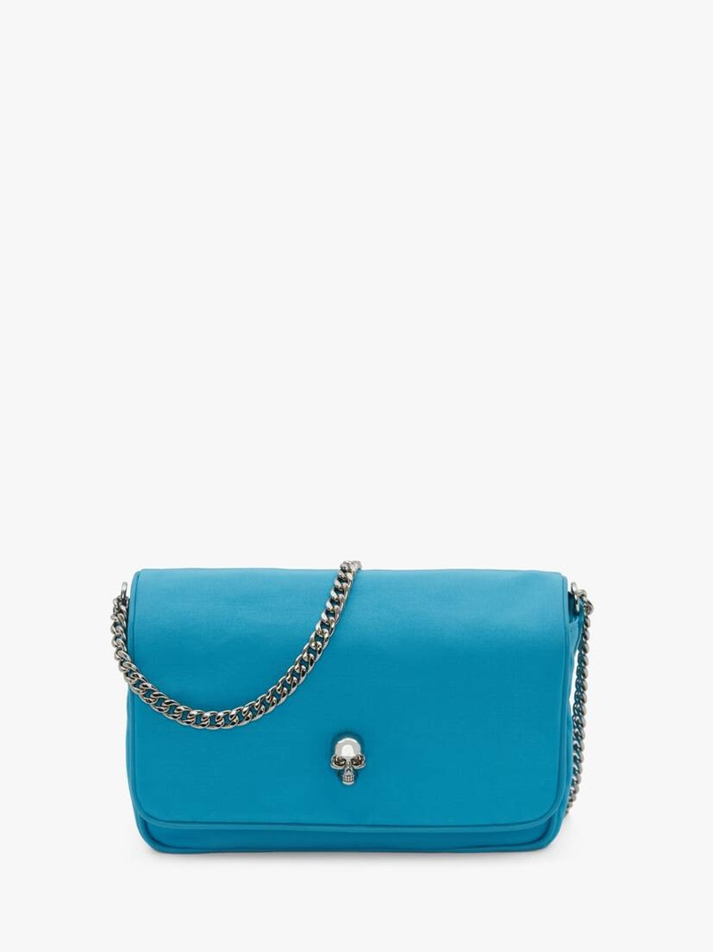 Small Skull Bag in Cerulean 1