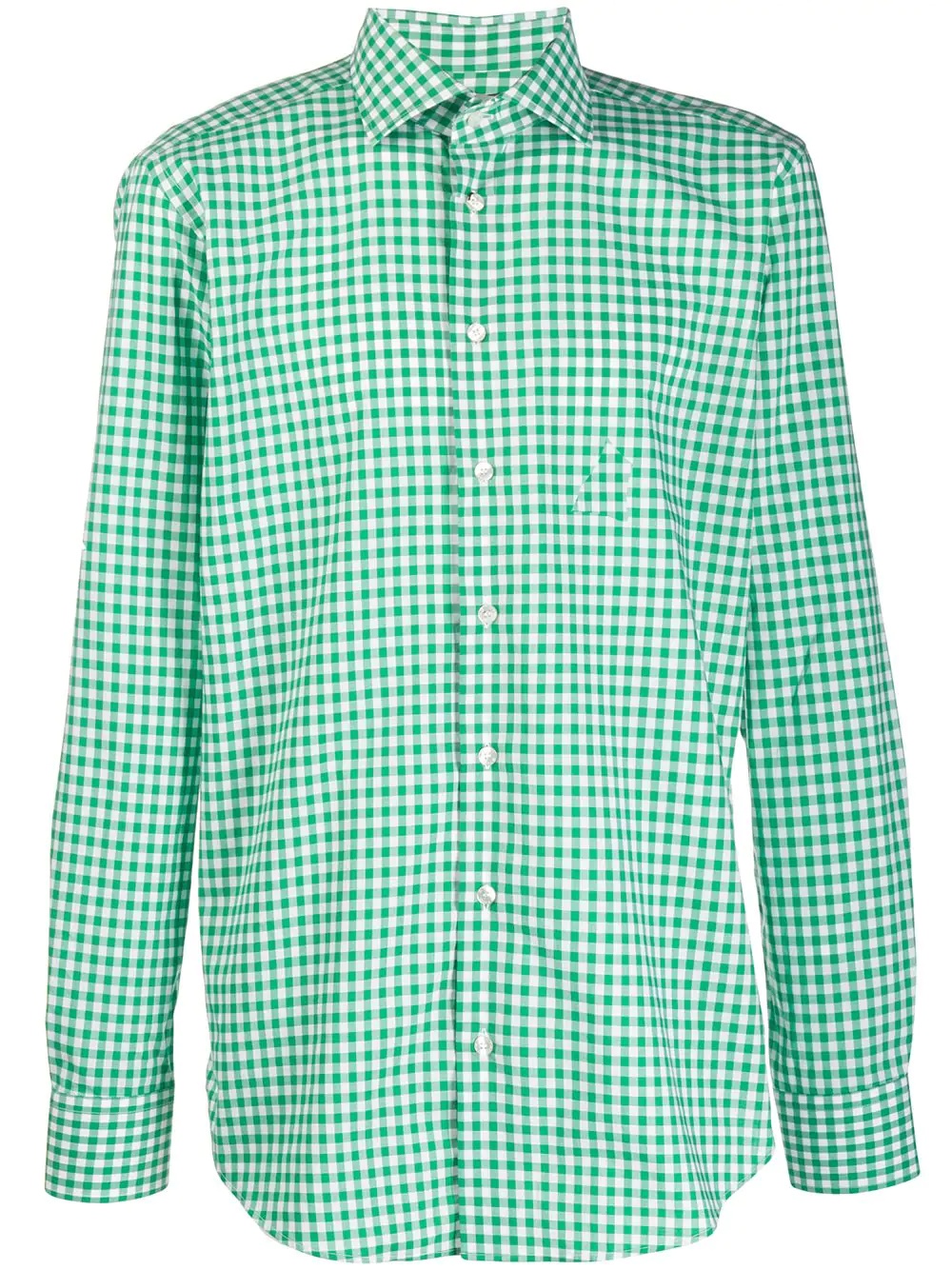 gingham shirt - 1