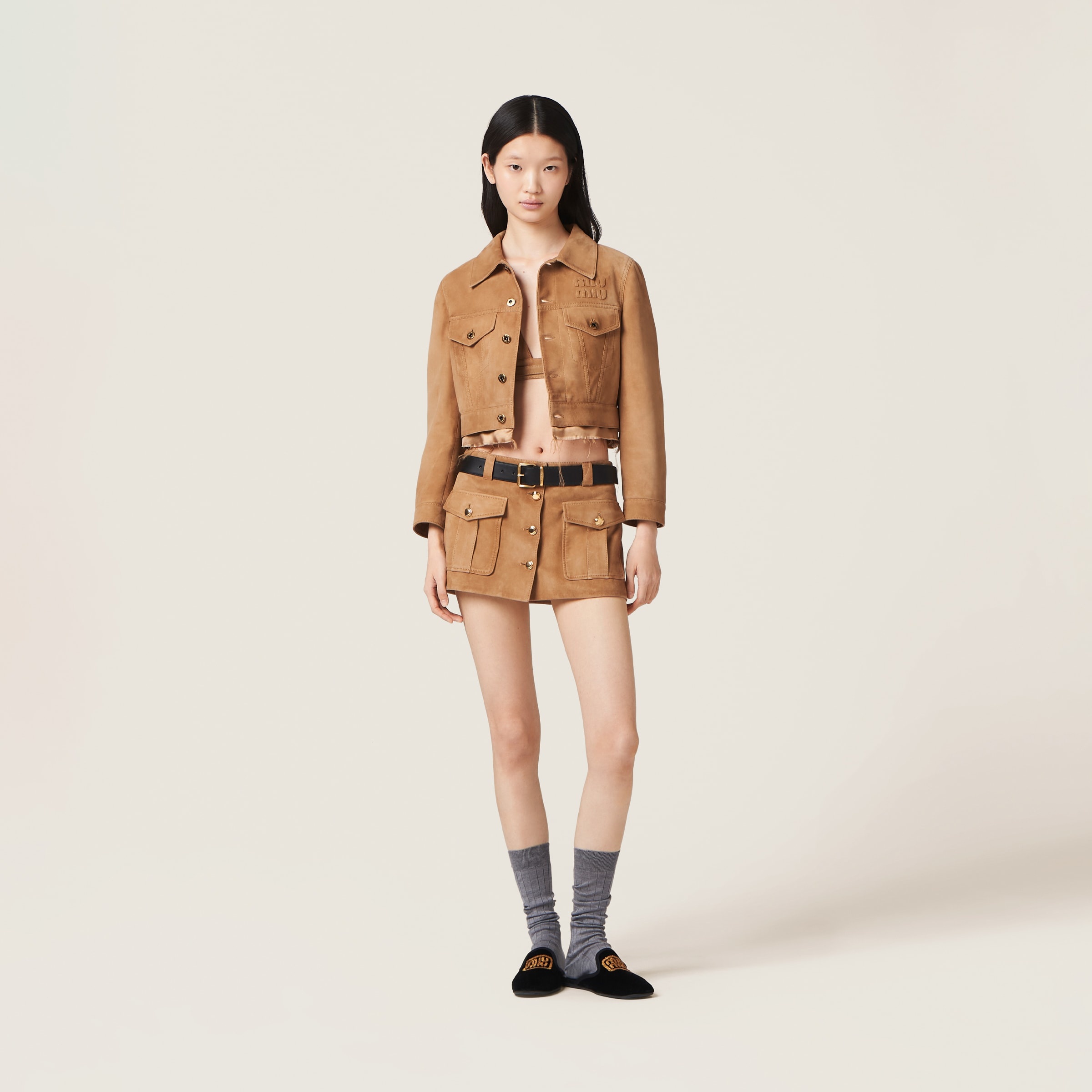 Suede skirt - 2