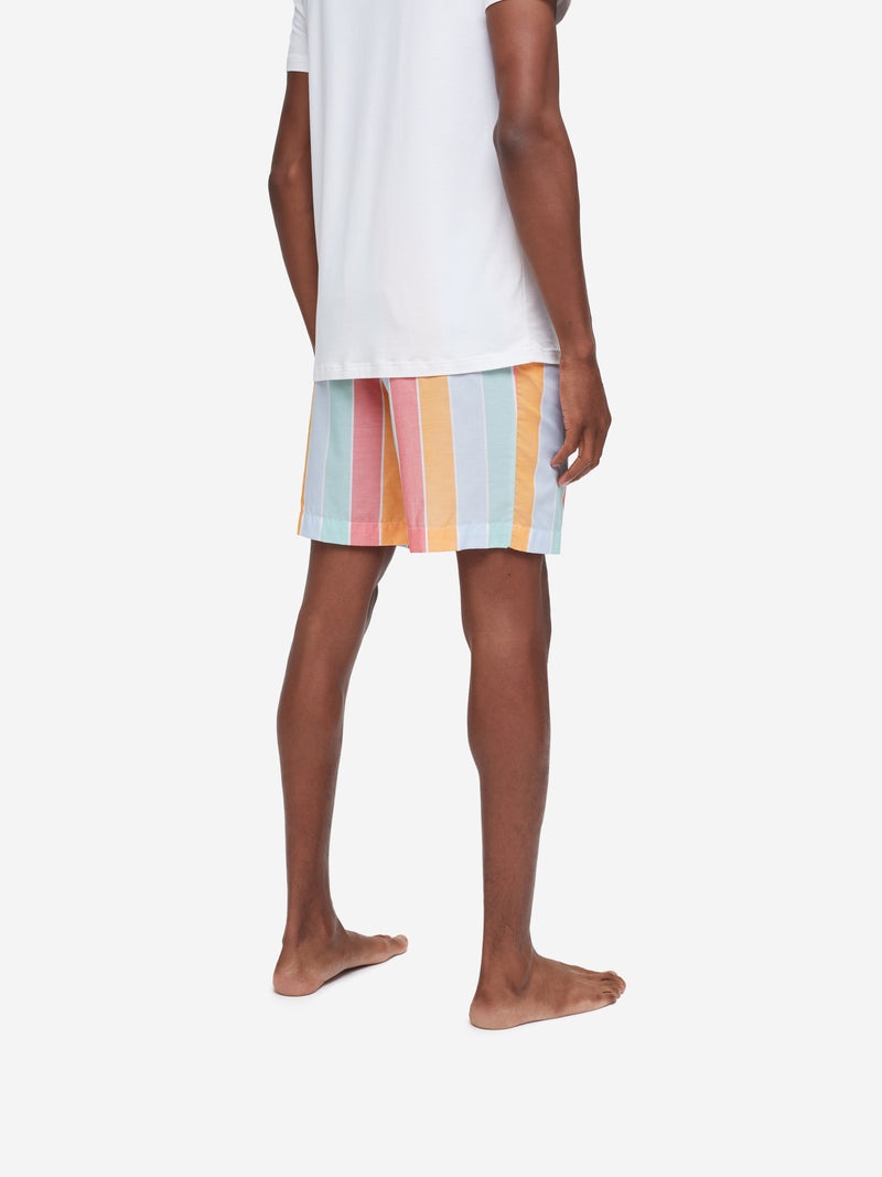 Men's Lounge Shorts Amalfi 18 Cotton Batiste Multi - 5