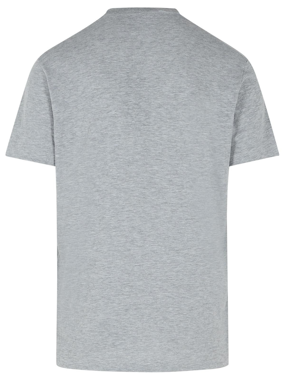 Dsquared2 Gray Cotton T-Shirt Men - 3