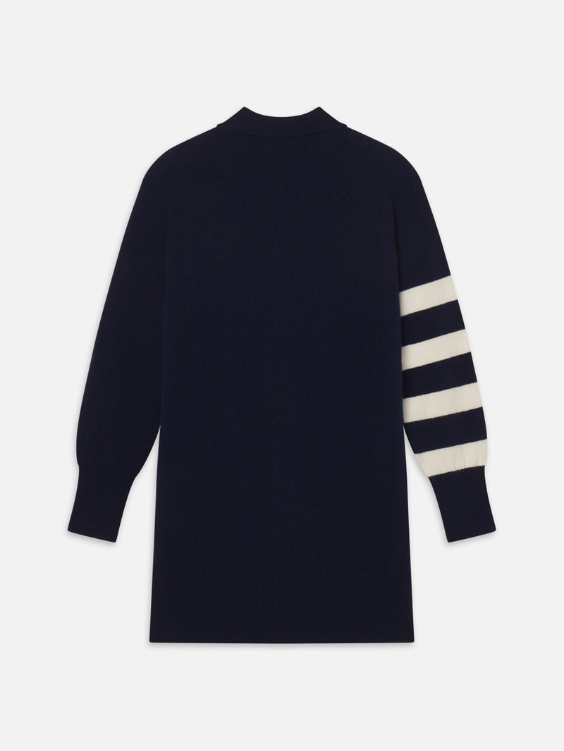 The Rugby Tunic in Navy Multi 4