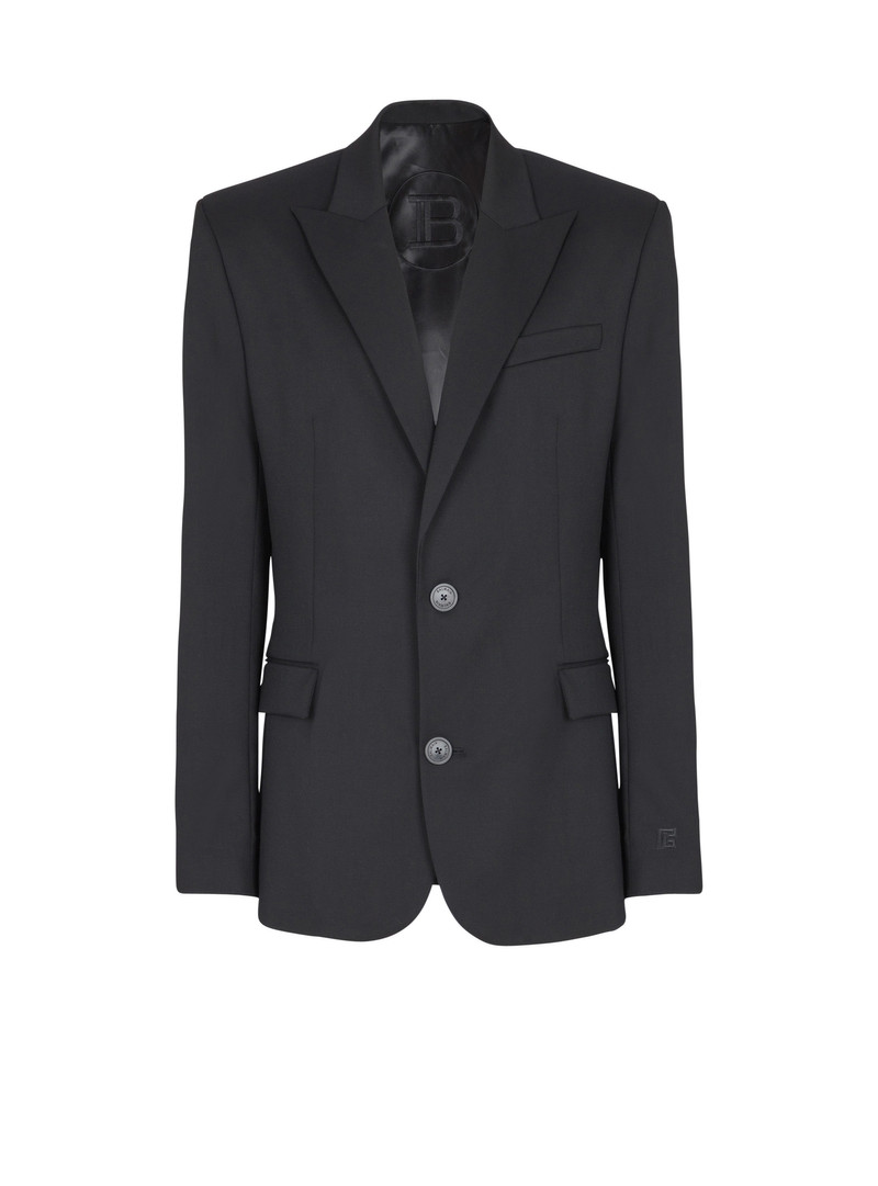 Wool 2-button jacket 1