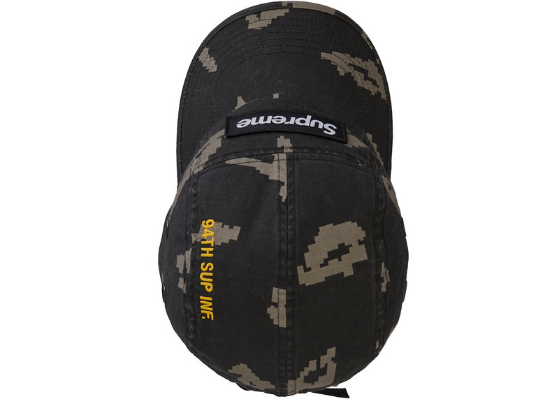 Supreme Supreme Military Camp Cap Cap (FW21) Black Russian Camo outlook