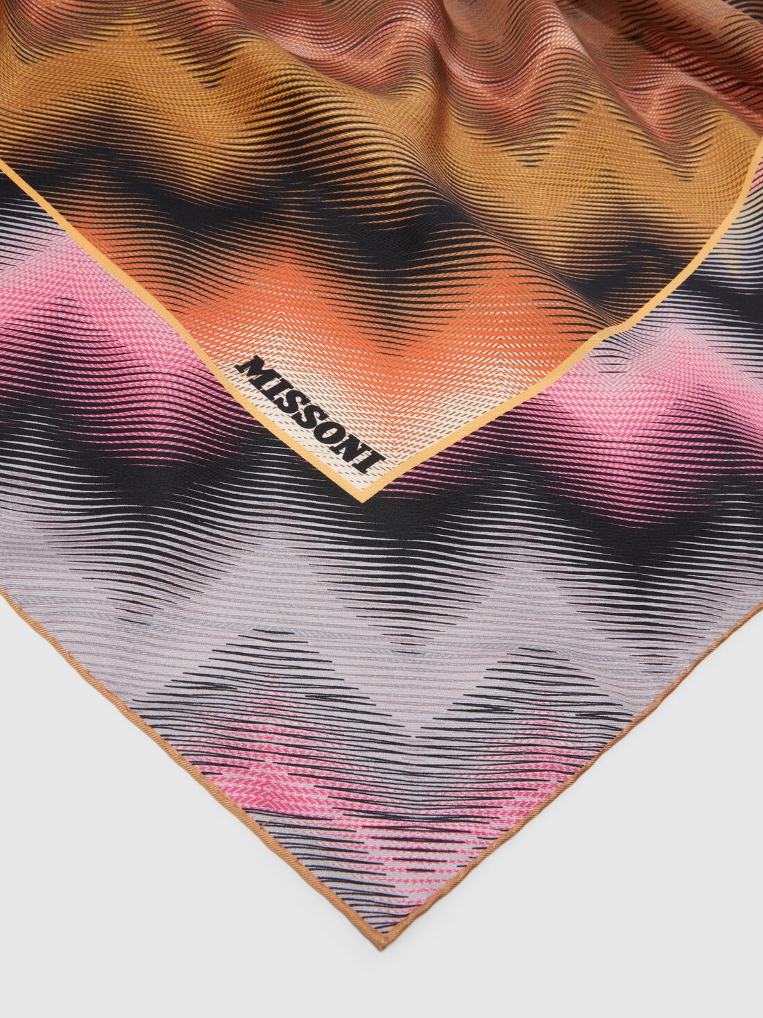 Flamed silk scarf - 2