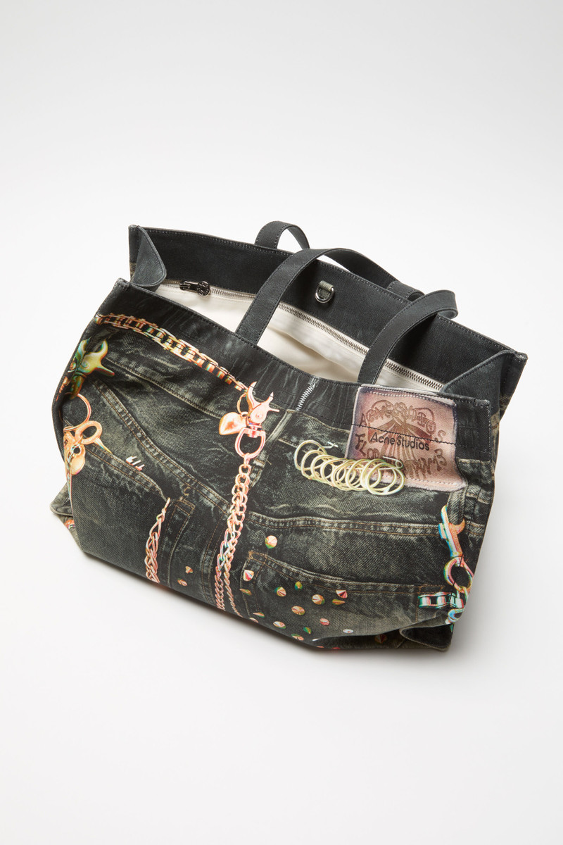 Logo tote - Year of the Horse - Black/multi 3