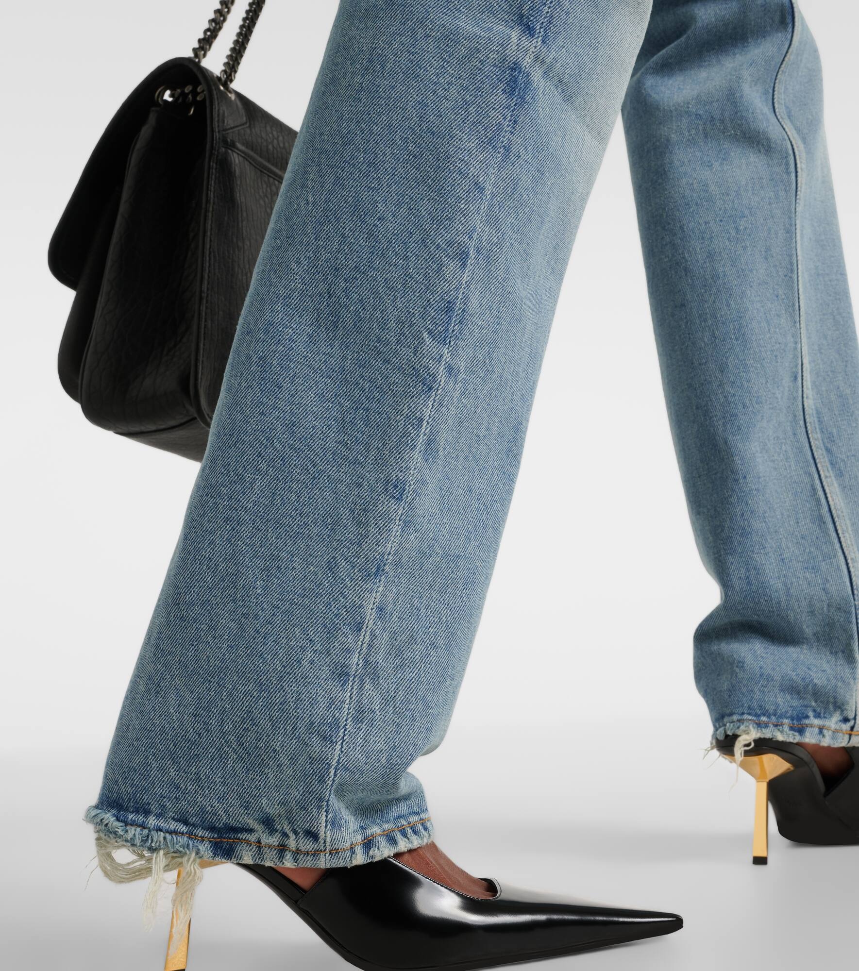 Nico high-rise straight jeans - 5
