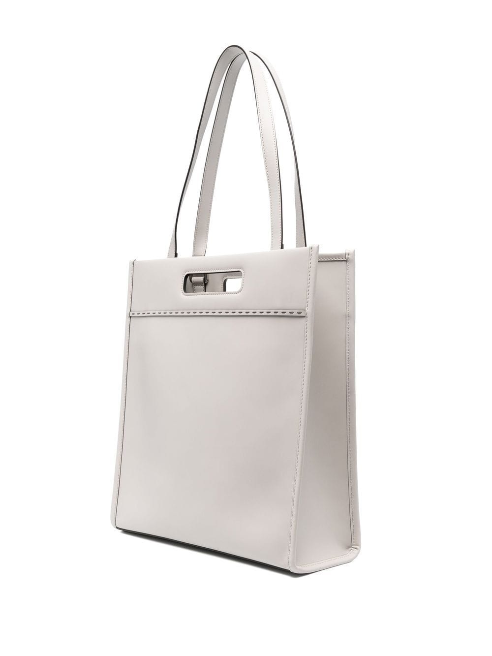 N-S embossed logo tote bag - 3