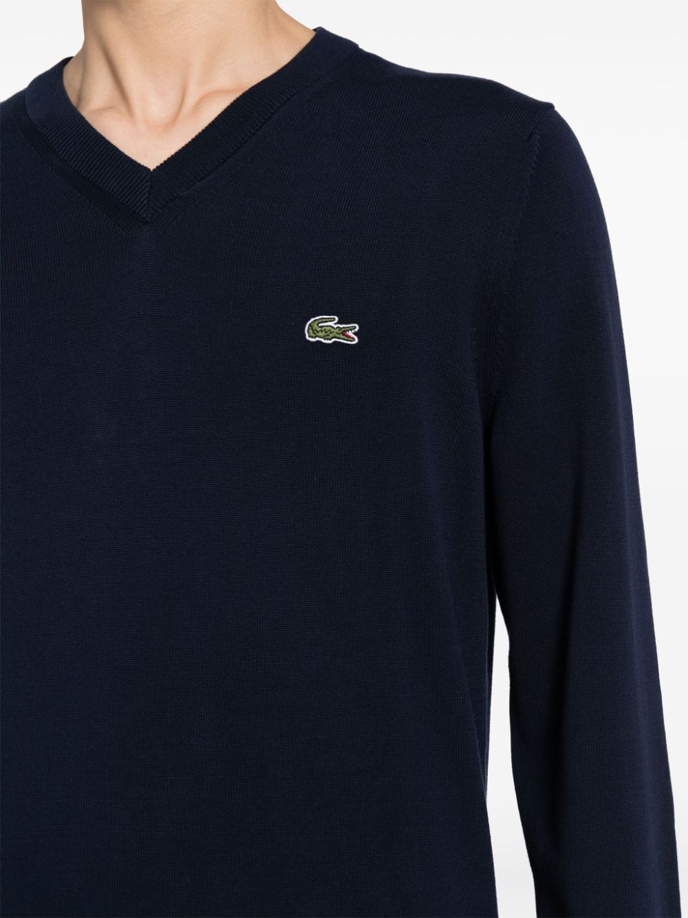 logo-patch cotton sweatshirt - 5