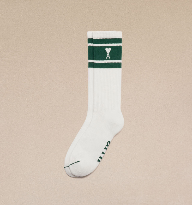 Ami De Coeur Striped Socks 3