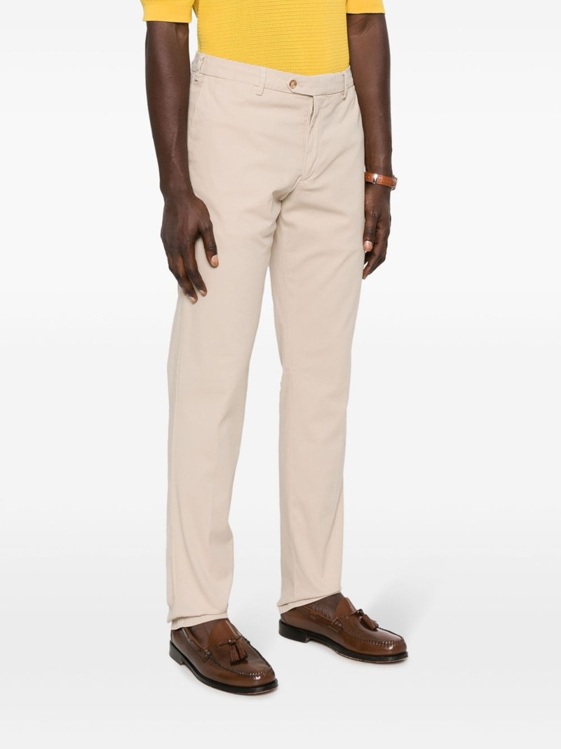 slim-fit cotton blend chinos 3