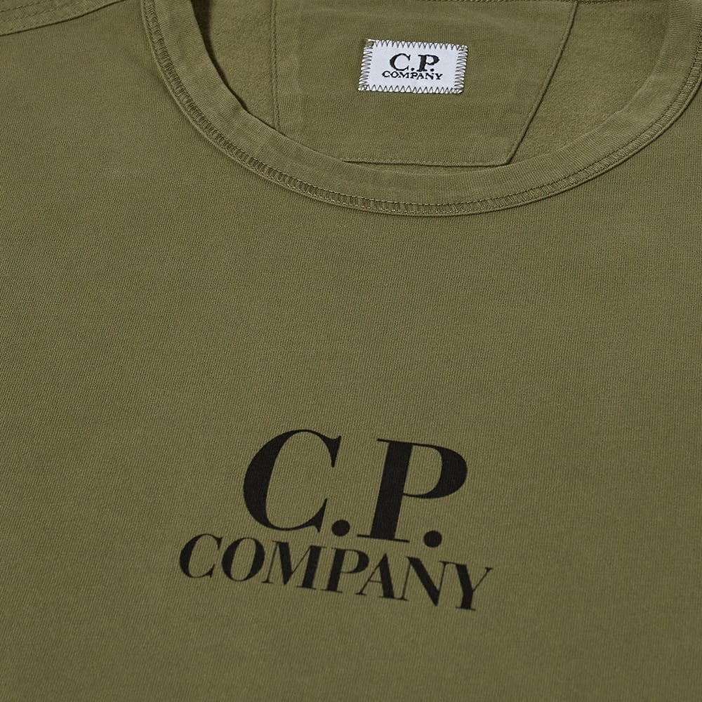 C.P. Company Chest Logo Long Sleeve Tee - 2