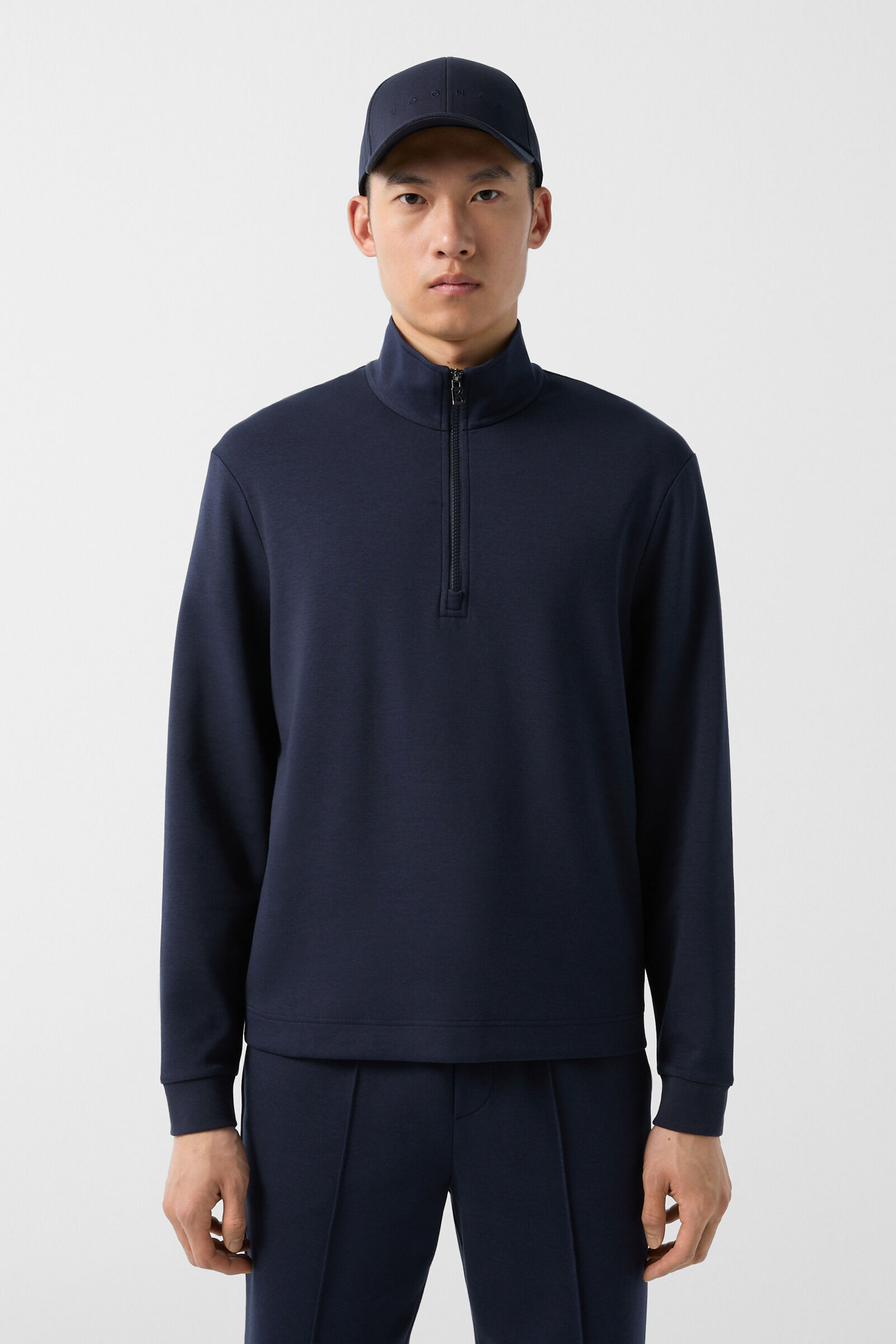 Jersey-Troyer Raven in Navy blue - 2