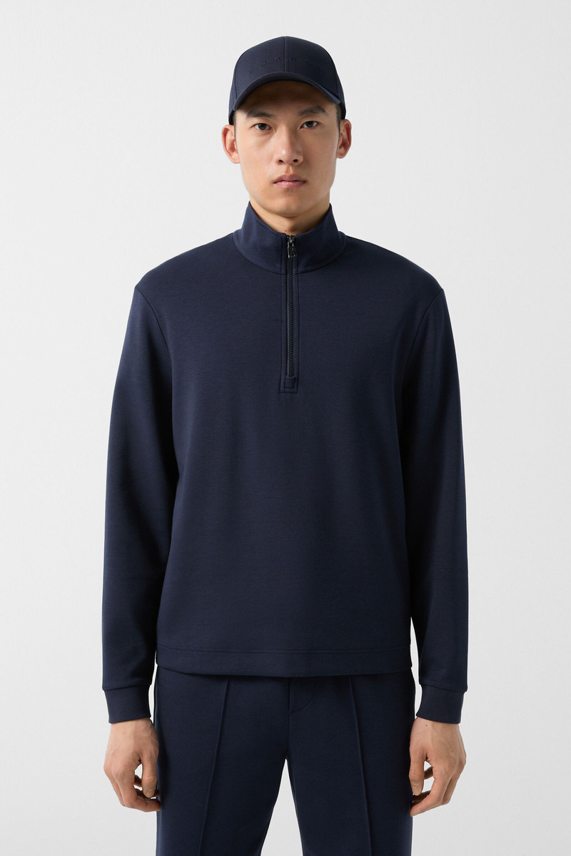BOGNER Jersey-Troyer Raven in Navy blue outlook