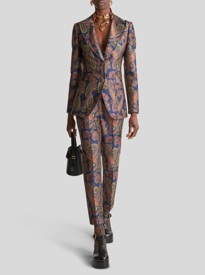 Etro PAISLEY JACQUARD JACKET outlook