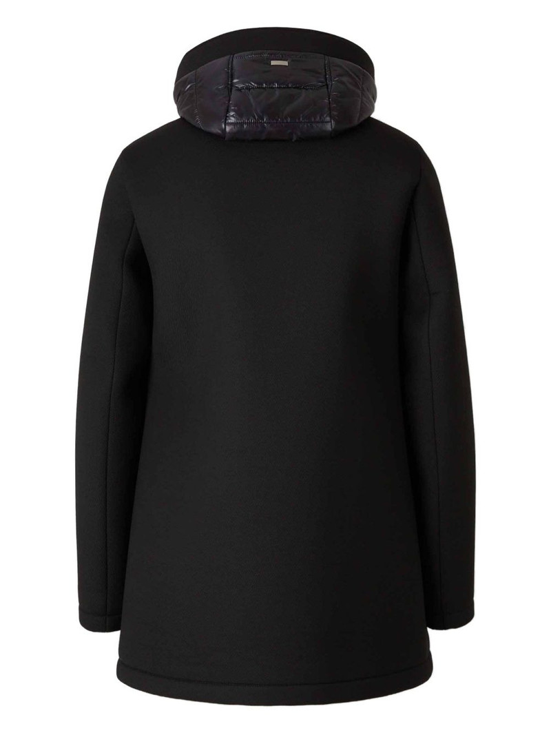 Herno padded hooded coat outlook