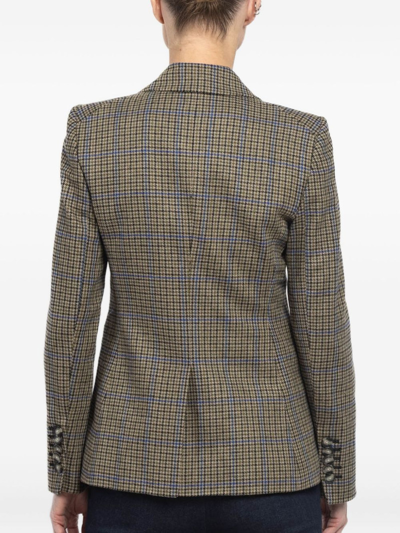 Miller Dickey double-breasted check blazer 4