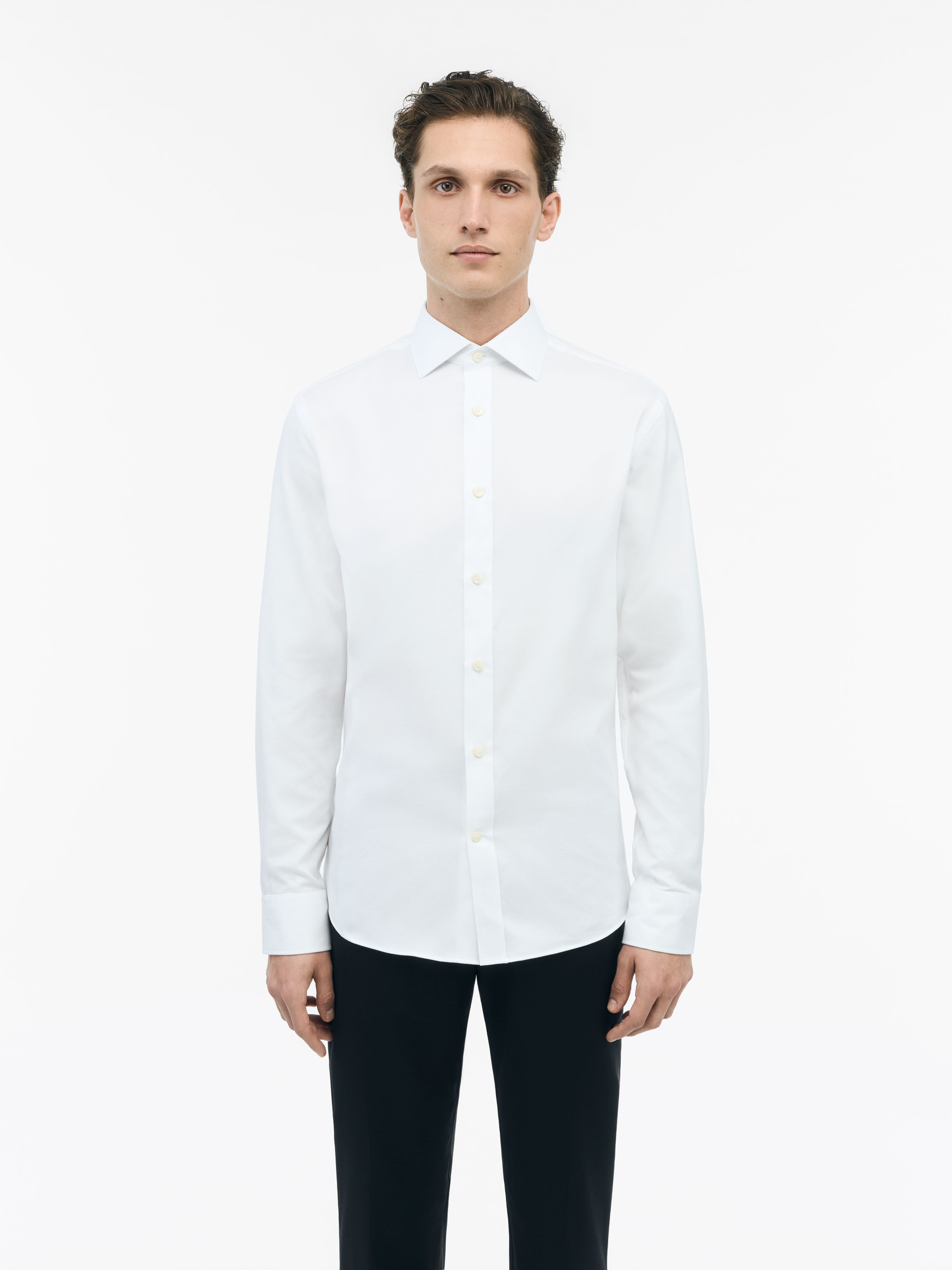 Adley C Cutaway Collar Shirt - 3