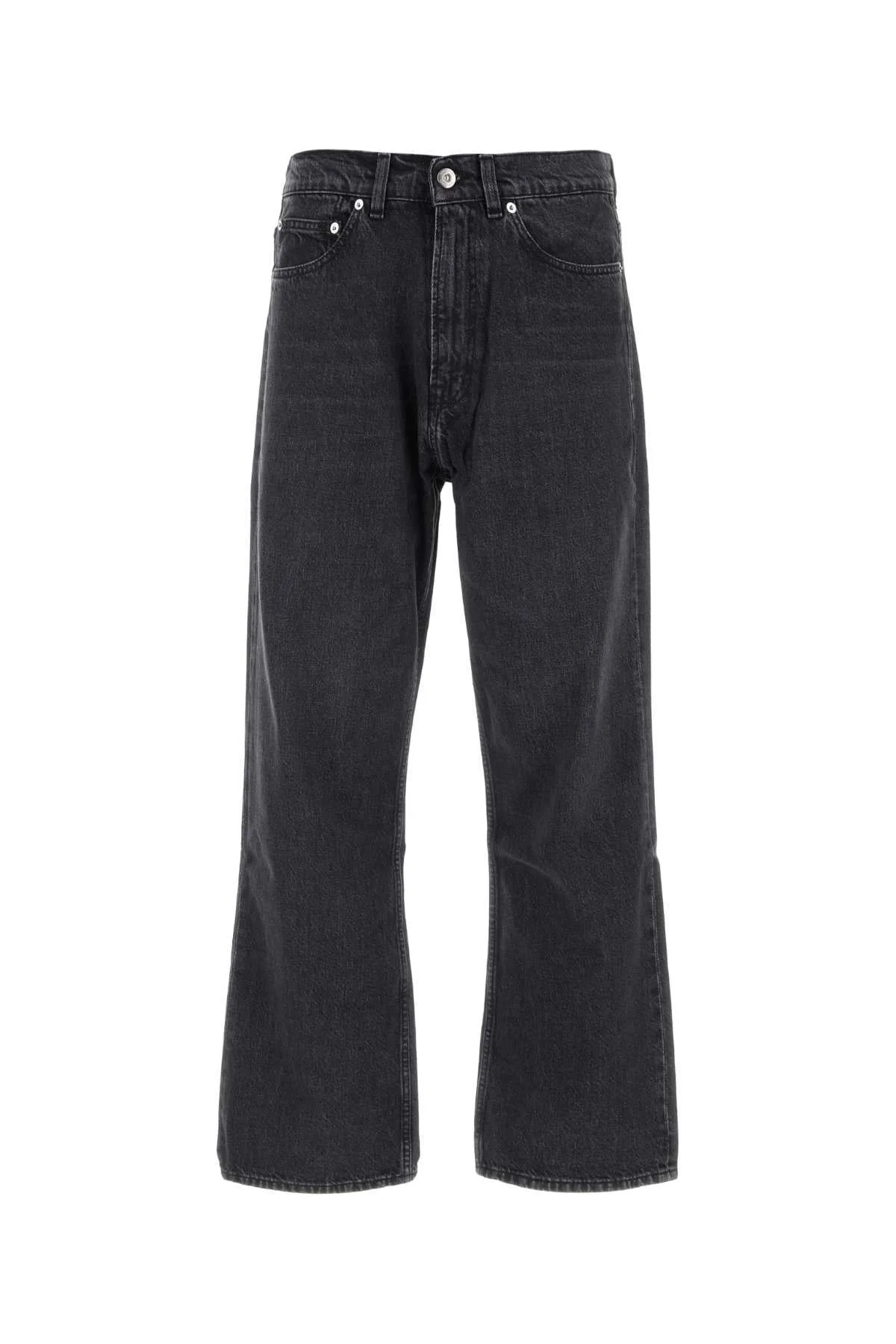 Our Legacy Men Dark Grey Denim Jeans - 1