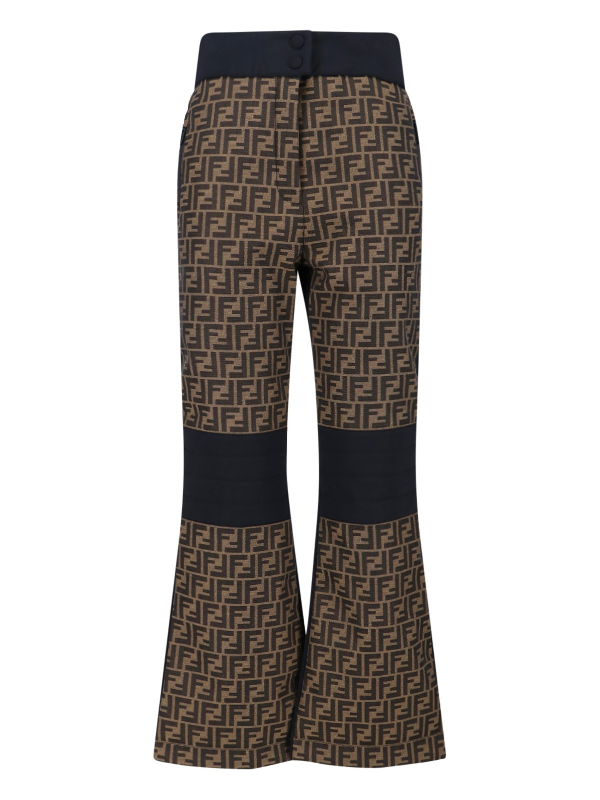 "FF" LOGO SKI PANTS - 1