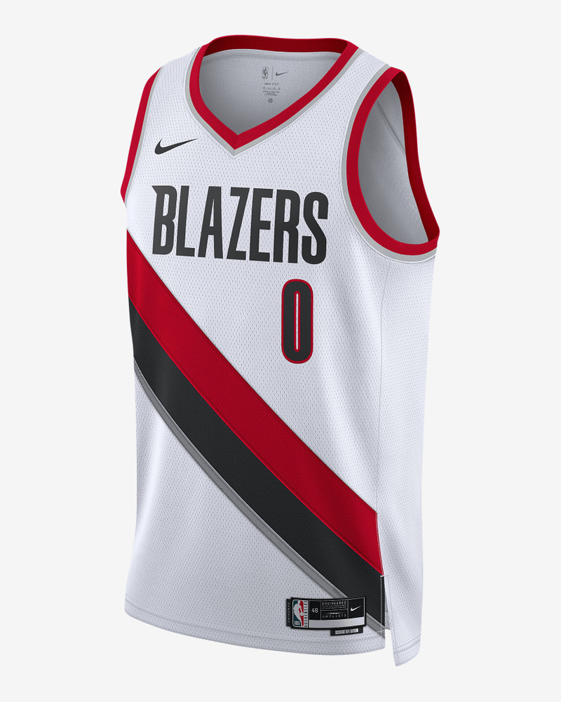 Portland Trail Blazers Association Edition 2022/23 Nike Men's Dri-FIT NBA Swingman Jersey - 1