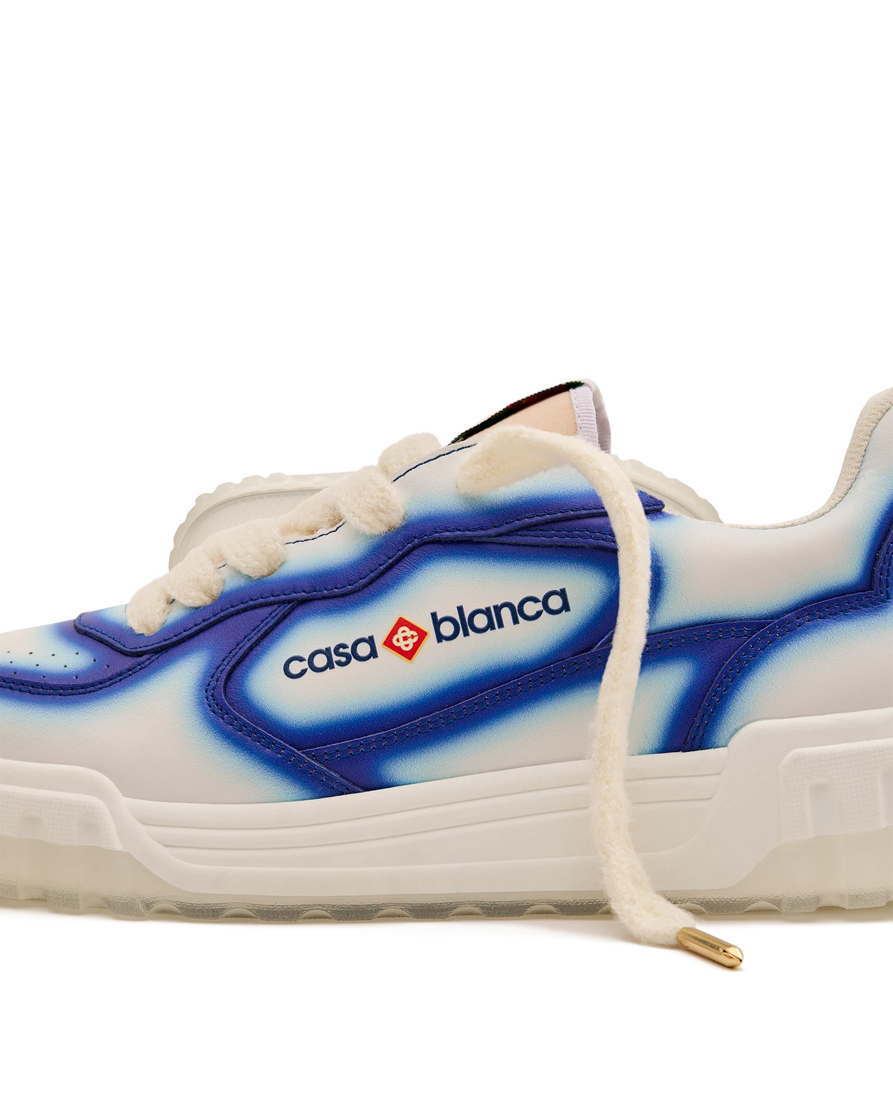 Men's Court Blue Fade Sneaker | Casablanca Paris - 9