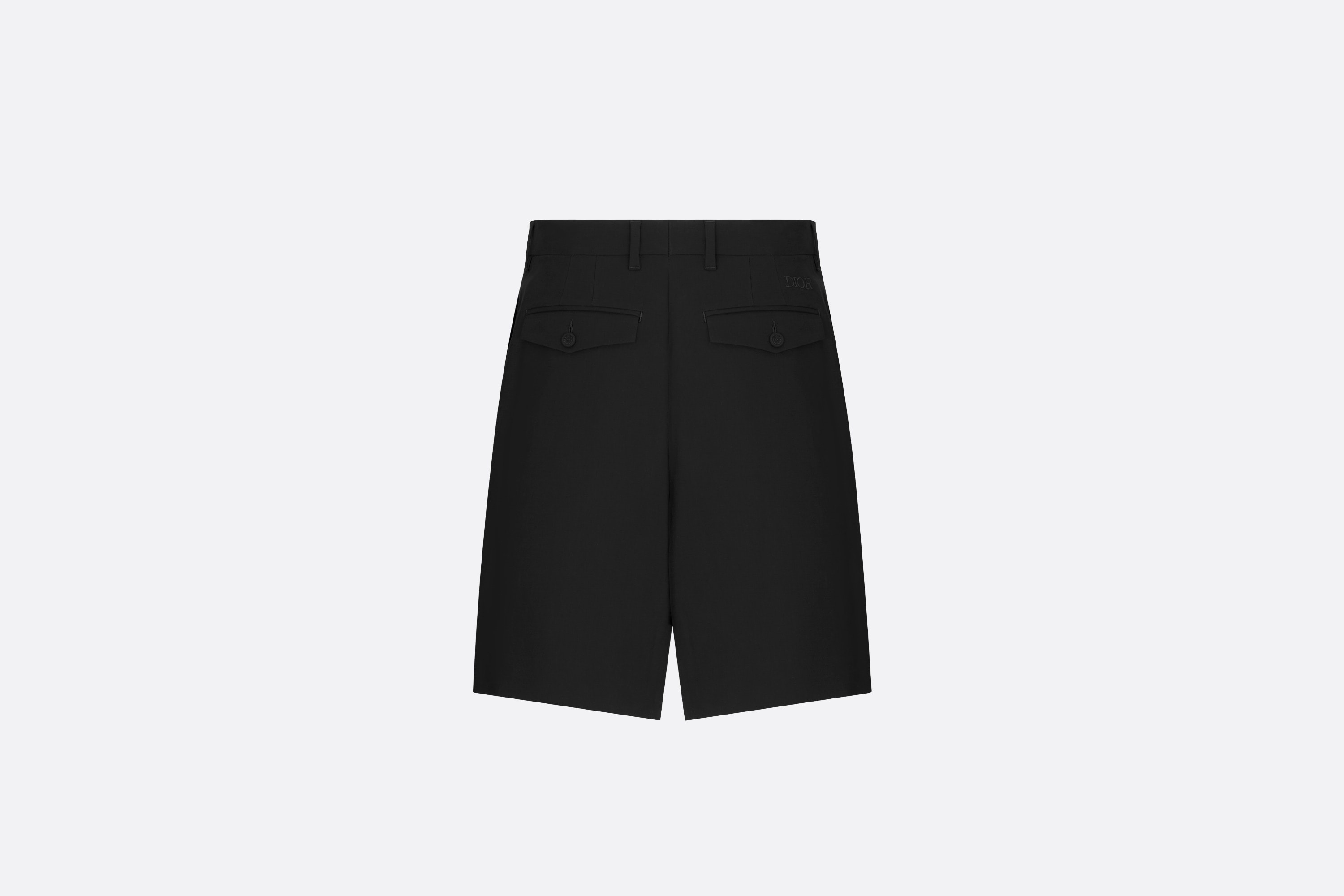 Dior Embroidered Wide-Leg Bermuda Shorts - 6