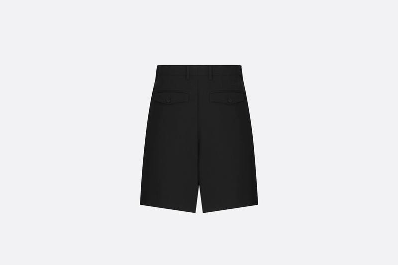 Dior Embroidered Wide-Leg Bermuda Shorts 6