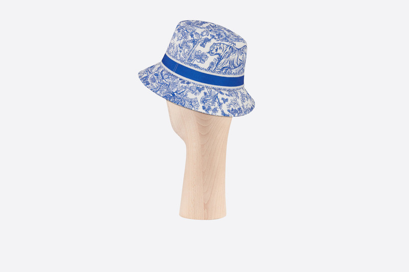 Dior Dior Toile de Jouy Sauvage Small Brim Bucket Hat outlook