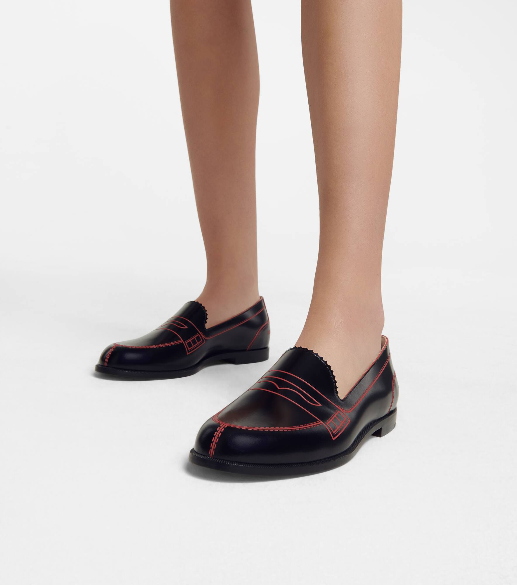 Mocalaureat leather loafers - 4