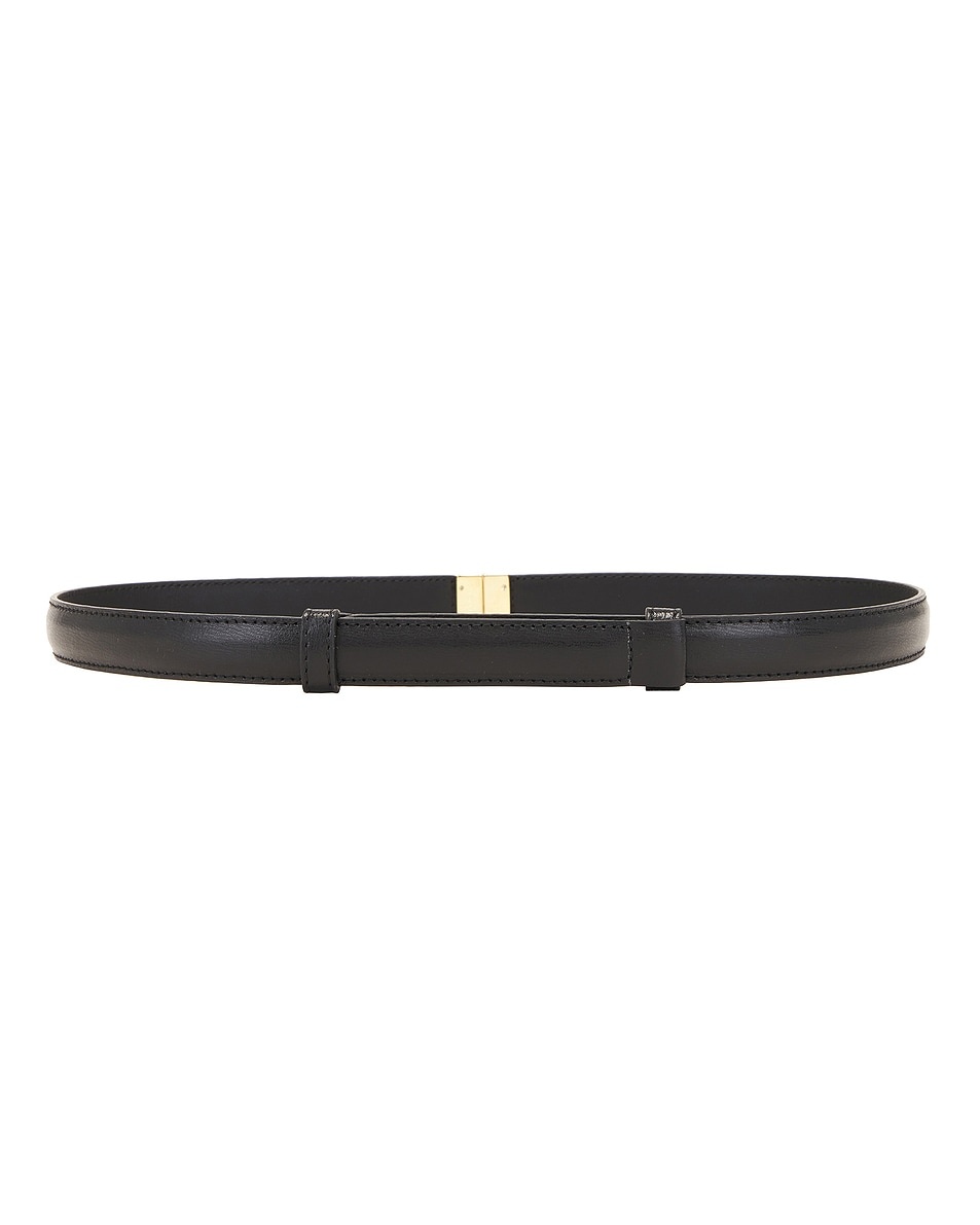 Slide Clasp Leather Belt - 2