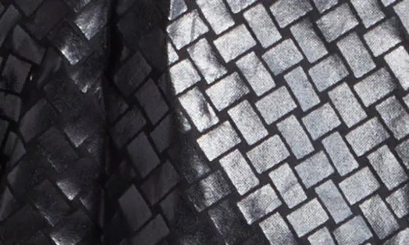 Basket Weave Faux Leather Jacket 7