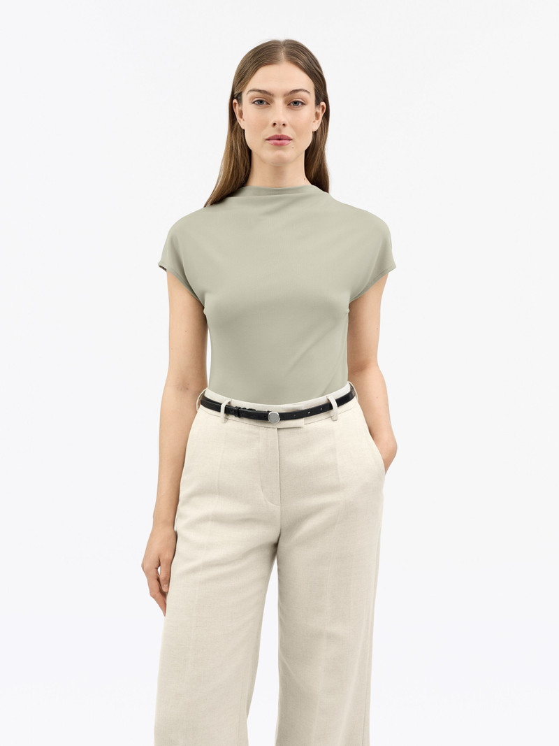 Alitta Slim Cap-Sleeve Top 2