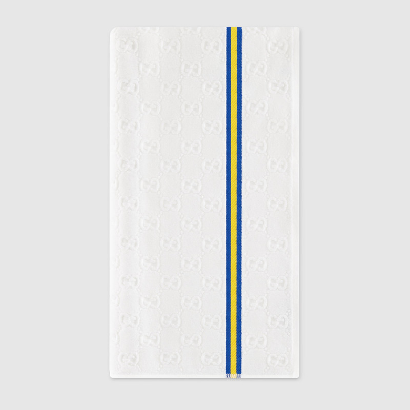 GG terrycloth beach blanket 1