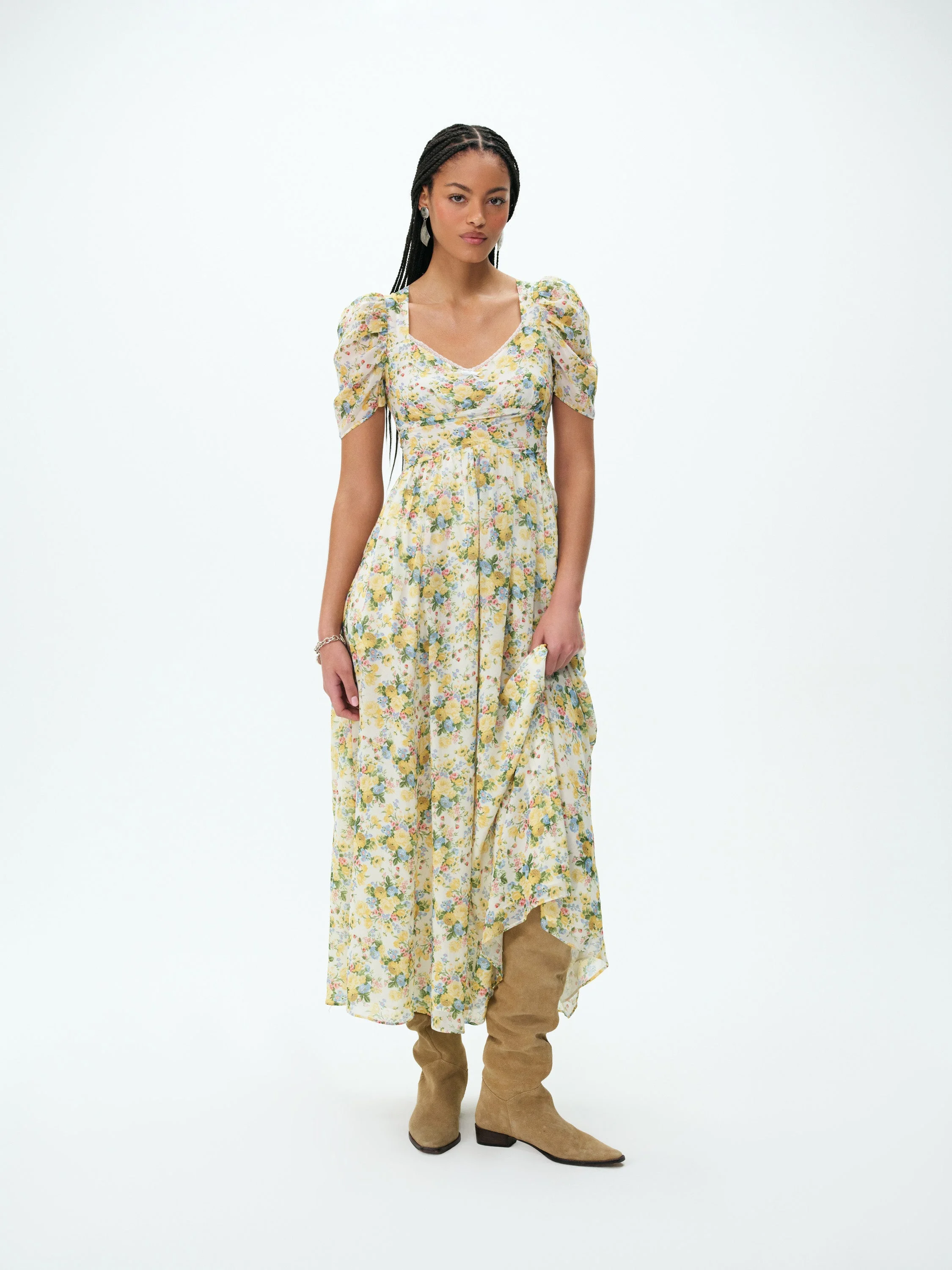 Marigold Maxi Dress - 1
