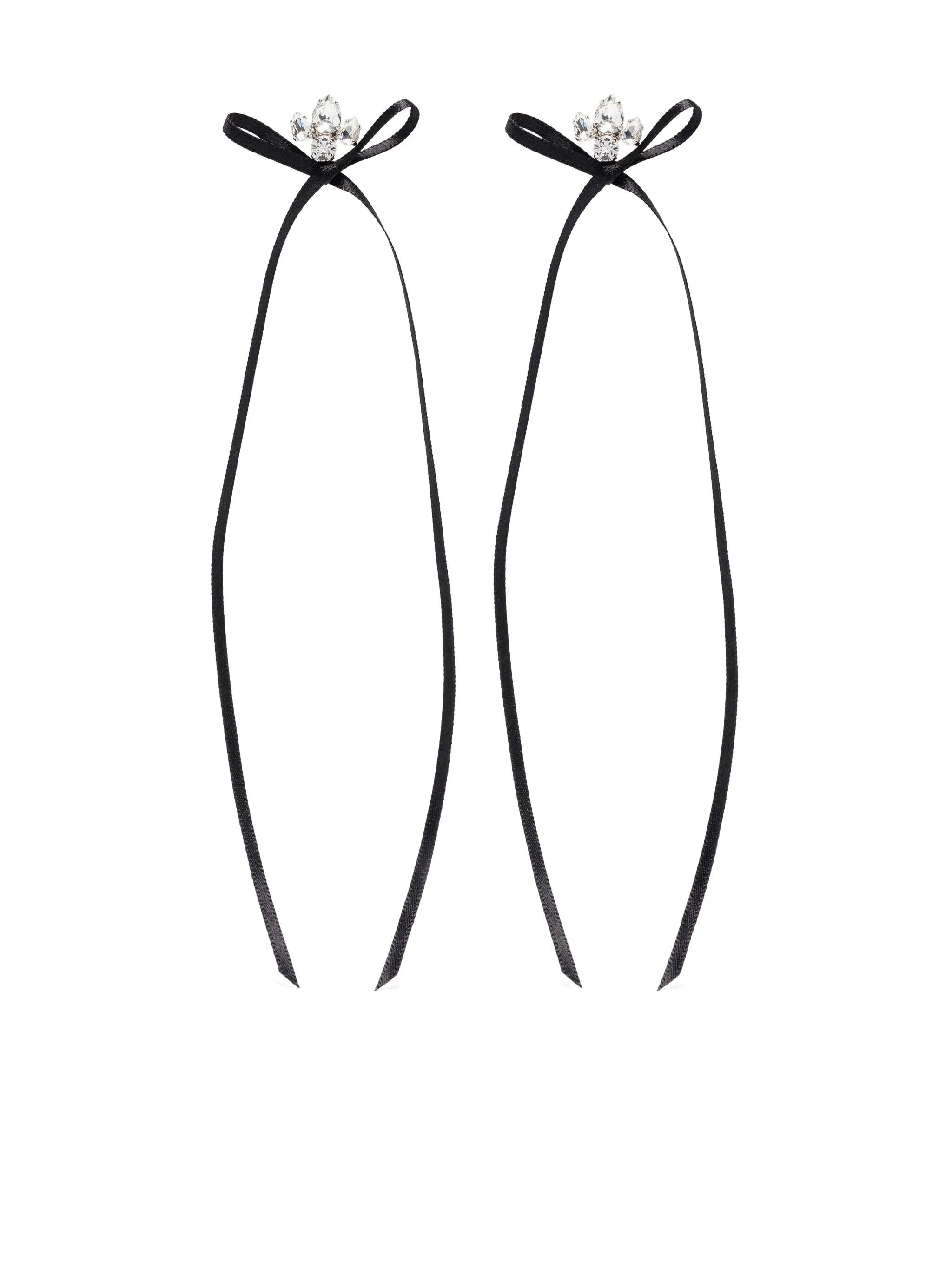 Bow Ribbon earrings - 1
