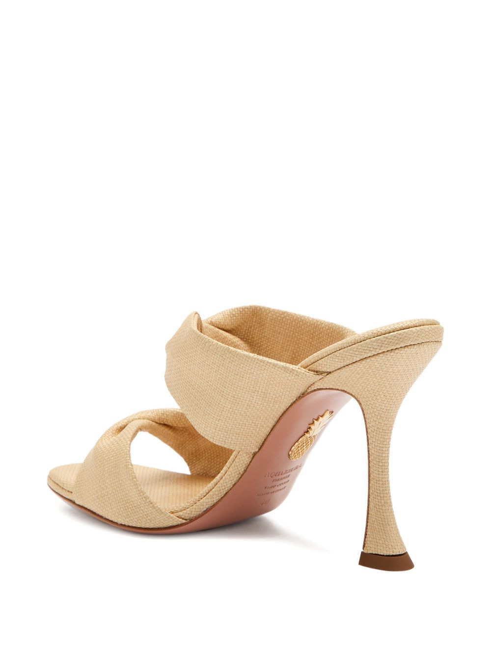 95mm twist-detail high-heel sandals - 4