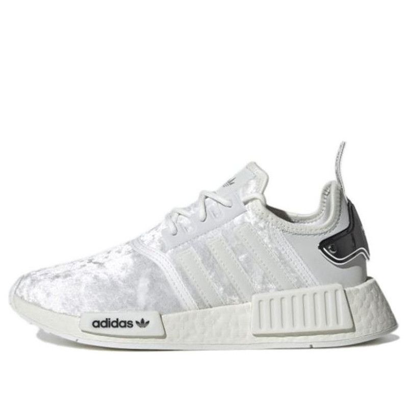 (WMNS) adidas NMD_R1 'White Silver Metallic' GW5681 - 1