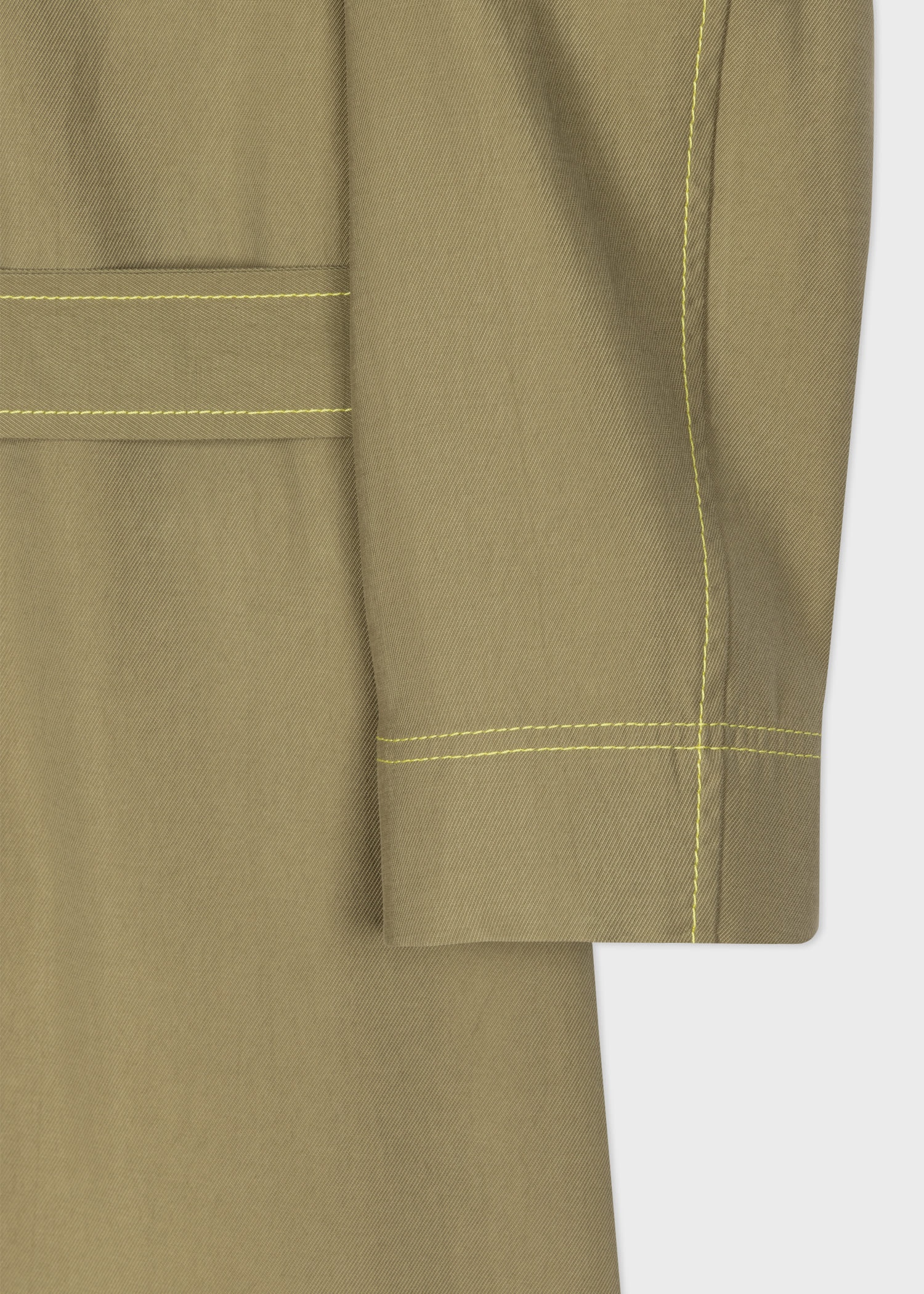 Khaki Trench Coat - 4