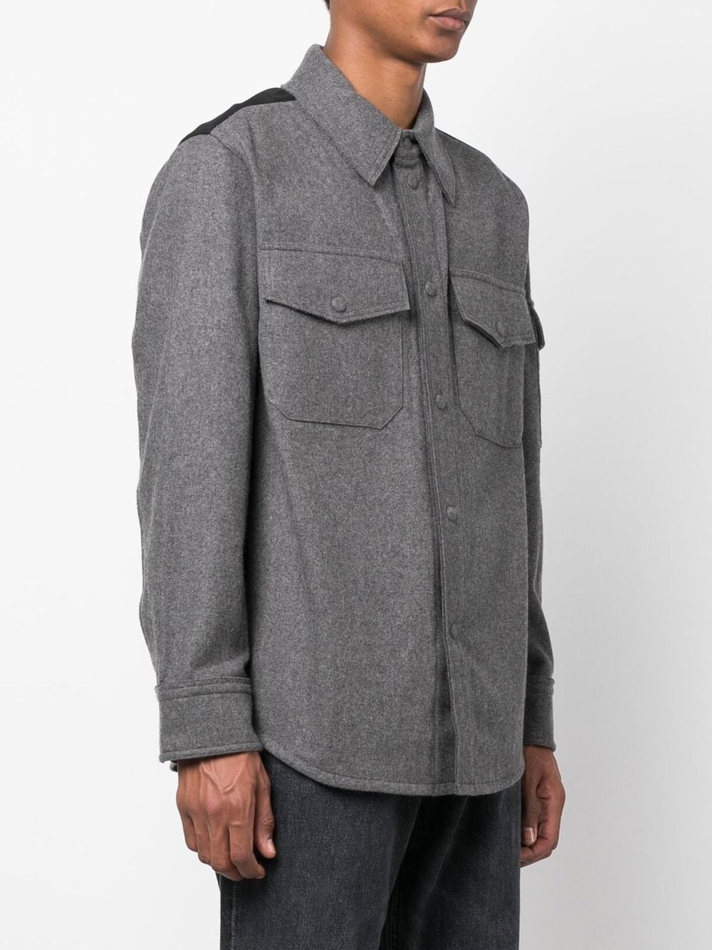 button-up long-sleeve shirt - 3
