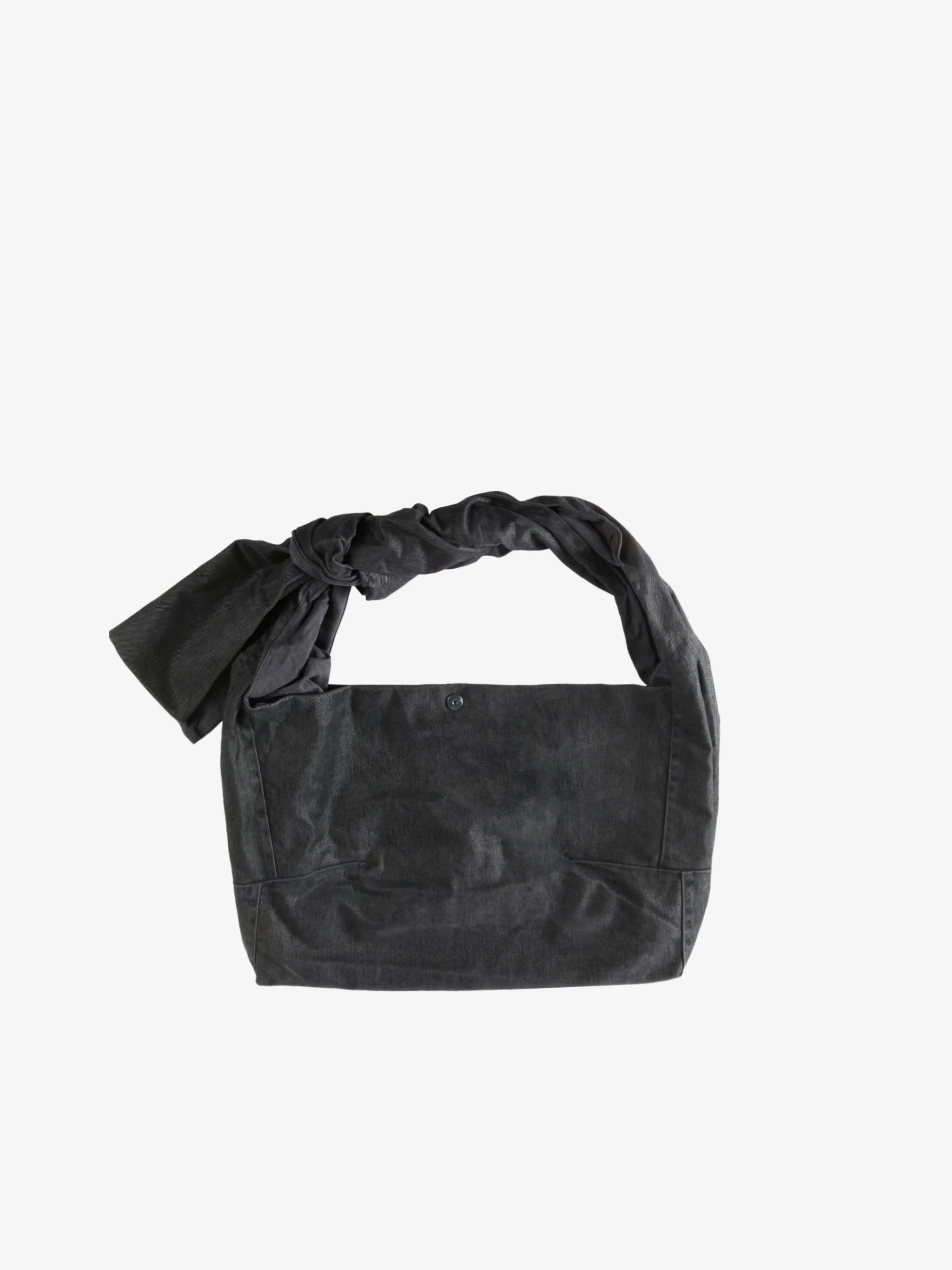 OMAR AFRIDI - Men Washed Knotted Lidia Bag - 1