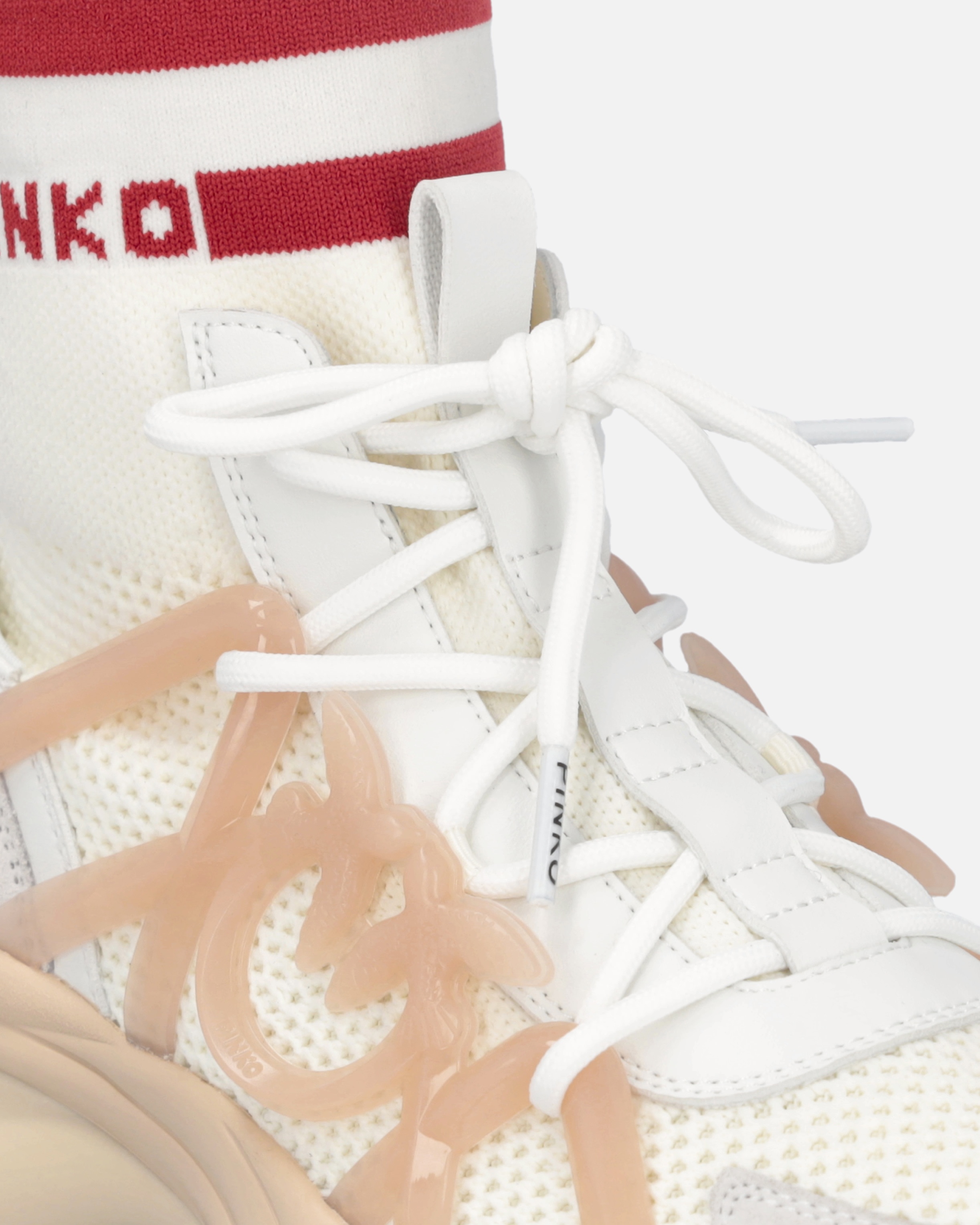 ARIEL SNEAKERS WITH KNIT SOCK DETAIL - 4
