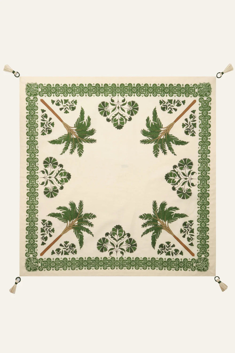 Suzani Amazónico Napkins in Green Set of 4 1