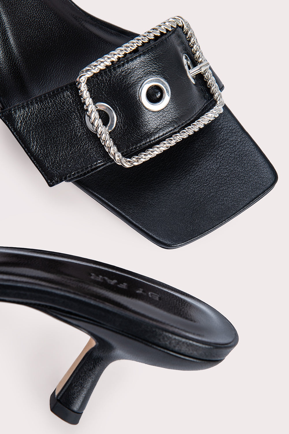 Davina Black Nappa Leather - 4