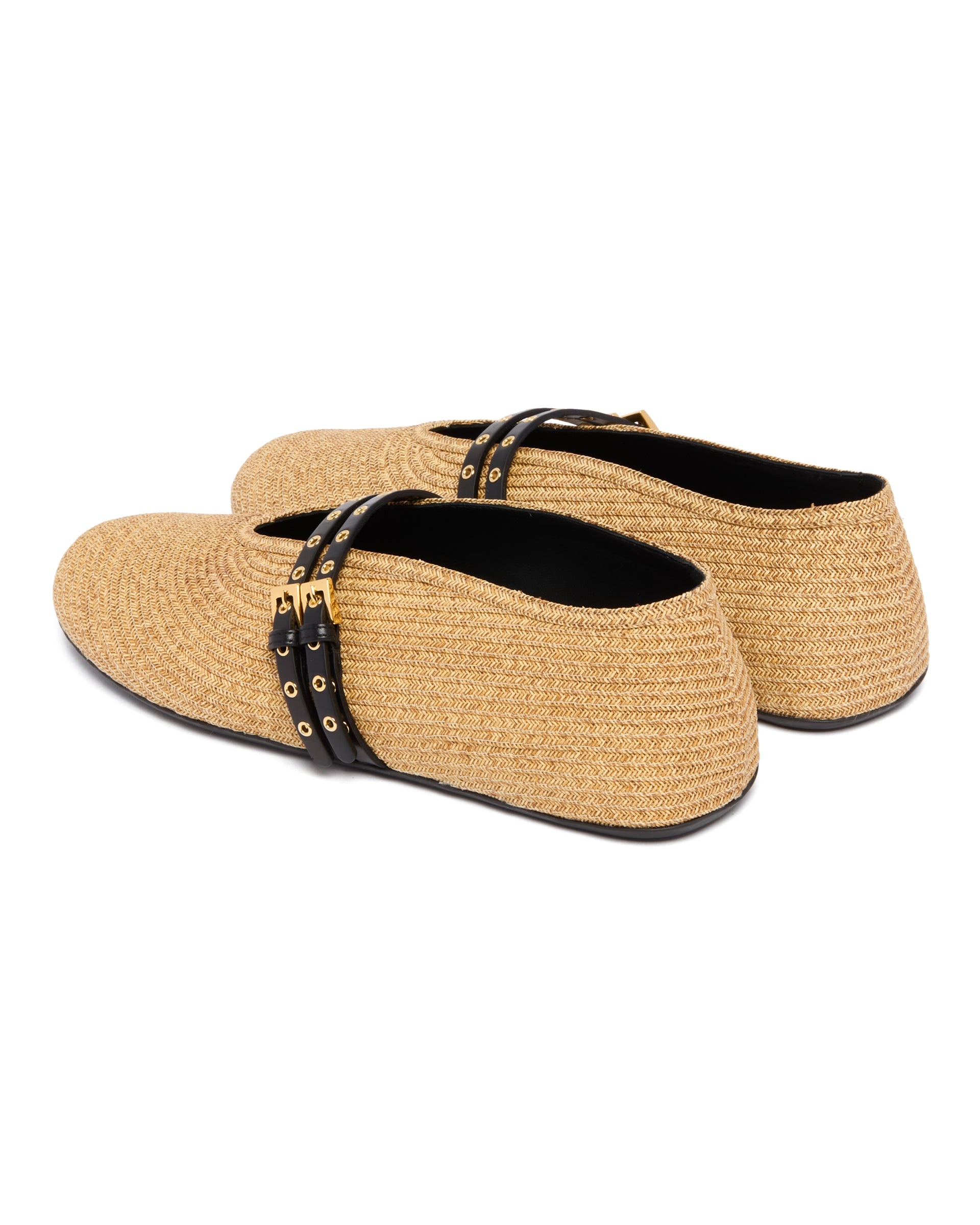 Beige Flat Ballet Flats - 5