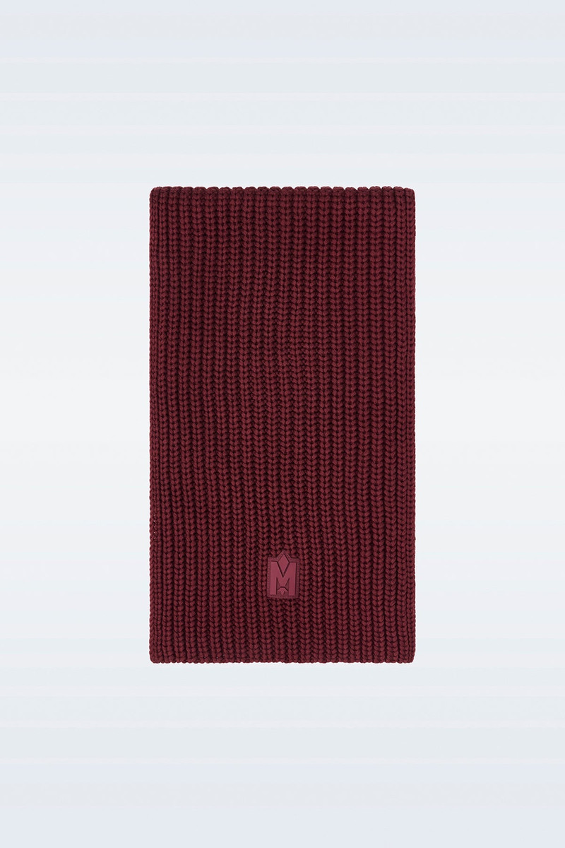 NELL Rectangular merino wool scarf 1
