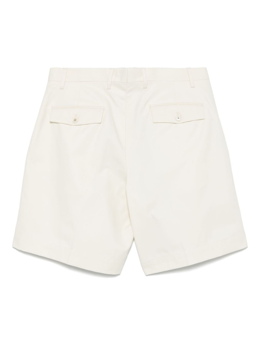 pleat-detail shorts - 2